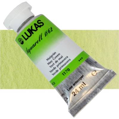 Lukas Aquarell 1862 Artist 24ml Sulu Boya 1170 May Green Seri 2