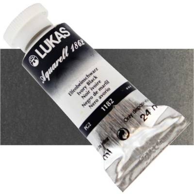 Lukas Aquarell 1862 Artist 24ml Sulu Boya 1182 İvory Black Seri 2