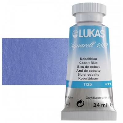 Lukas Aquarell 1862 Artist 24ml Sulu Boya 1125 Cobalt Blue Seri 3