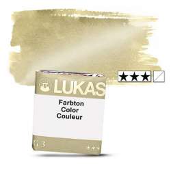 Lukas - Lukas 1862 Artist Yarım Tablet Sulu Boya 1012 Gold Seri 3