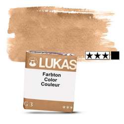 Lukas - Lukas 1862 Artist Yarım Tablet Sulu Boya 1023 Gold Ochre Seri 2