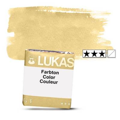 Lukas 1862 Artist Yarım Tablet Sulu Boya 1031 Yellow Ochre L S2