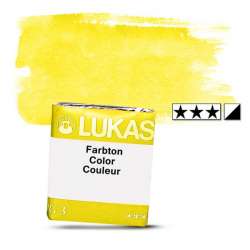 Lukas - Lukas 1862 Artist Yarım Tablet Sulu Boya 1045 P Yellow Light S2