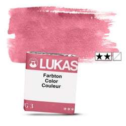 Lukas - Lukas 1862 Artist Yarım Tablet Sulu Boya 1061 Carmine Red S2