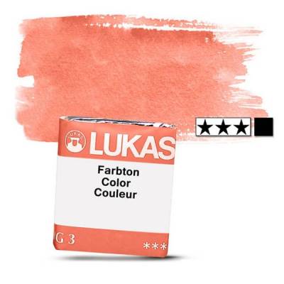 Lukas 1862 Artist Yarım Tablet Sulu Boya 1072 Cad. Red Light S3