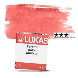 Lukas - Lukas 1862 Artist Yarım Tablet Sulu Boya 1088 Cinnabar Red S2