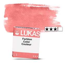 Lukas - Lukas 1862 Artist Yarım Tablet Sulu Boya 1097 Permanent Red S2