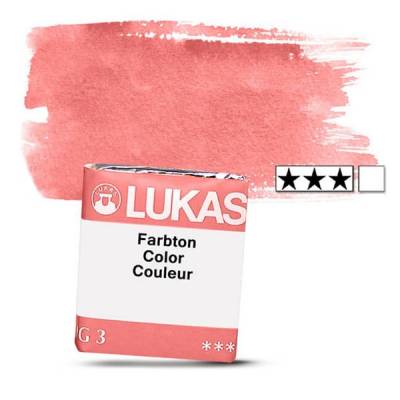 Lukas 1862 Artist Yarım Tablet Sulu Boya 1097 Permanent Red S2