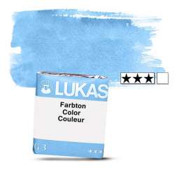 Lukas - Lukas 1862 Artist Yarım Tablet Sulu Boya 1118 Cyan S2