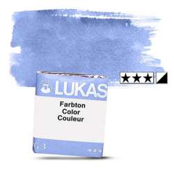 Lukas - Lukas 1862 Artist Yarım Tablet Sulu Boya 1121 Cerulean Blue S3