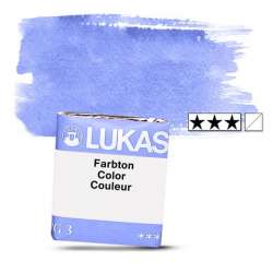 Lukas - Lukas 1862 Artist Yarım Tablet Sulu Boya 1125 Cobalt Blue S3