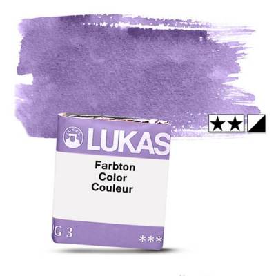 Lukas 1862 Artist Yarım Tablet Sulu Boya 1142 Dioxazine Violet S2