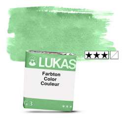 Lukas - Lukas 1862 Artist Yarım Tablet Sulu Boya 1163 Permanent Green S2