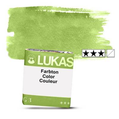 Lukas 1862 Artist Yarım Tablet Sulu Boya 1165 Sap Green S2