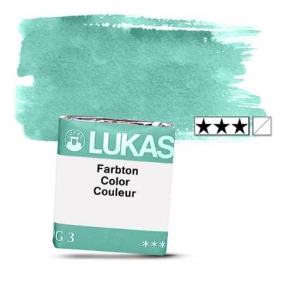 Lukas 1862 Artist Yarım Tablet Sulu Boya 1195 Phthalo Green S2