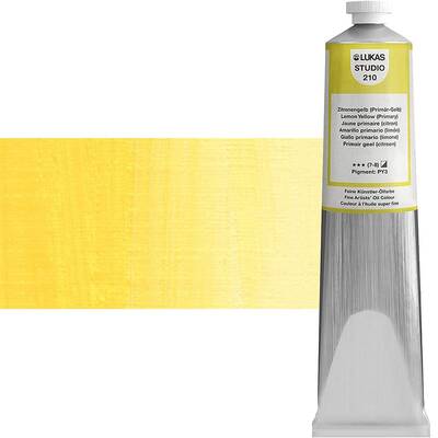 Lukas Studio Yağlı Boya 200ml 210 Primary Yellow