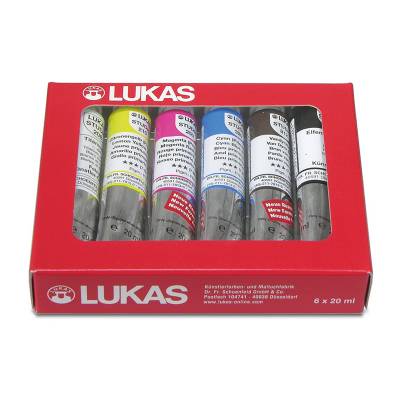 Lukas Studio Yağlı Boya Seti Assortment Box 6x20ml 6482