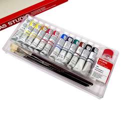 Lukas Studio Yağlı Boya Seti Sliding Box 12x20ml 6472 - 4