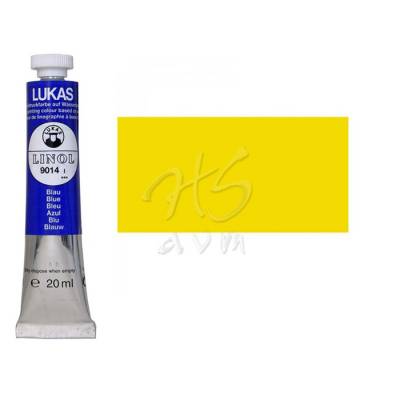 Lukas Su Bazlı Linol Baskı Boyası Sarı No:9003 20ml