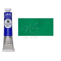 Lukas - Lukas Su Bazlı Linol Baskı Boyası Yeşil Kromüksit Opak No:9017 20ml (1)