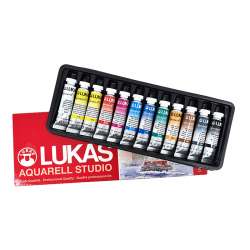 Lukas - Lukas Sulu Boya Takımı Tüp 12 Renk 12ml 6104