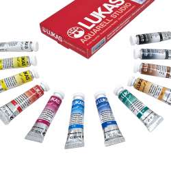 Lukas Sulu Boya Takımı Tüp 12 Renk 12ml 6104 - 4