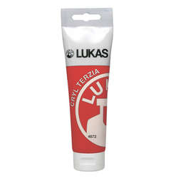 Lukas - Lukas Terzia Akrilik Boya 125ml No:4872 Cadmium Red Light