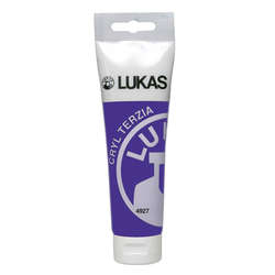 Lukas - Lukas Terzia Akrilik Boya 125ml No:4927 Cobalt Violet Deep Hue