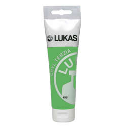 Lukas - Lukas Terzia Akrilik Boya 125ml No:4951 Chrome Green Light Hue