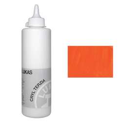 Lukas - Lukas Terzia 500ml Akrilik Boya No:4829 Cadmium Orange Hue