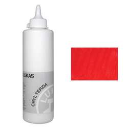 Lukas - Lukas Terzia 500ml Akrilik Boya No:4872 Cadmium Red Light