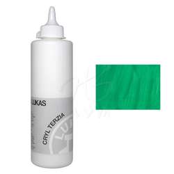 Lukas - Lukas Terzia 500ml Akrilik Boya No:4951 Chrome Green Light Hue