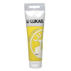Lukas - Lukas Terzia Akrilik Boya 125ml No:4810 Primary Yellow