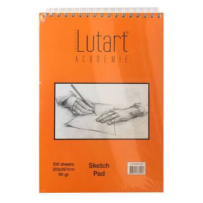 Lutart Academie Sketchbook A4 Ciltli Eskiz Defteri 100 Yaprak