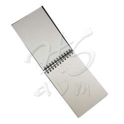 Lutart Academie Sketchbook Spiralli Sert Kapak Çizim Defteri 15x21cm LA-6875 100 Yaprak / 100g - 3