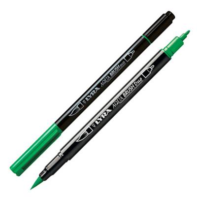 Lyra Aqua Brush Duo Fırça Uçlu Kalem - 67 Sap Green