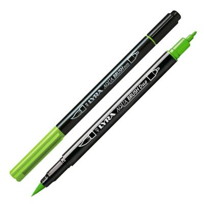 Lyra Aqua Brush Duo Fırça Uçlu Kalem - 70 Apple Green