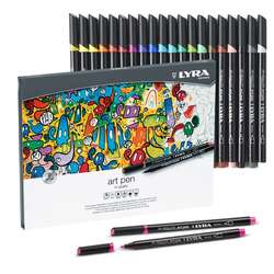 Lyra - Lyra Hi-Quality Metal Art Pen 20li Set