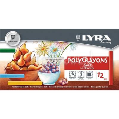 Lyra Polycrayons Toz Pastel Boya 12 Renk 5651120