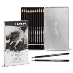 Lyra - Lyra Rembrandt Art Design Dereceli Kalem 12li Metal Kutu 1111120