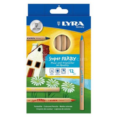 Lyra Super Ferby Nature 12li Kuru Boya Seti L3711120