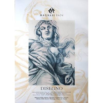 Magnani1404 DISEGNO Natural Finish Çizim Blok 120g 50Sy 34,5x49