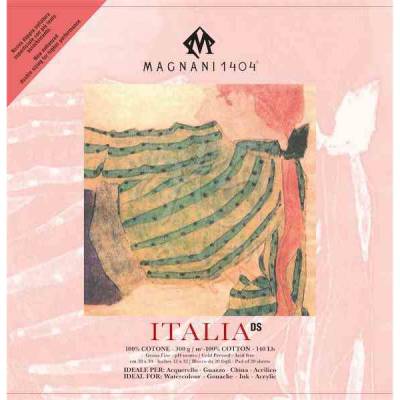 Magnani1404 ITALIA DS Cold Pressed Cotton Çizim Blok 300g 20 Yp 30x30