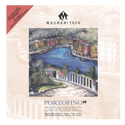 Magnani1404 PORTOFINO DS Hot Pres Akrilik ve Sulu 300g 20S 30x30