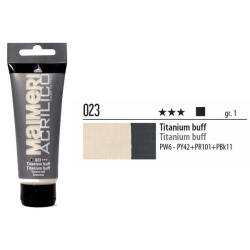 Maimeri - Maimeri Acrilico Akrilik Boya 023 Titanium Buff 200ml