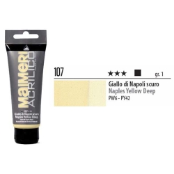 Maimeri - Maimeri Acrilico Akrilik Boya 107 Naples Yellow Deep 200ml