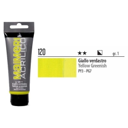 Maimeri - Maimeri Acrilico Akrilik Boya 120 Yellow Grenish 200ml