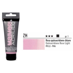 Maimeri - Maimeri Acrilico Akrilik Boya 214 Quinacridone Rose Light 200ml