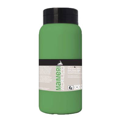 Maimeri Acrilico Akrilik Boya 339 Permanent Green Light 1000ml