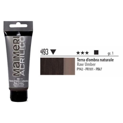 Maimeri - Maimeri Acrilico Akrilik Boya 493 Raw Umber 200ml